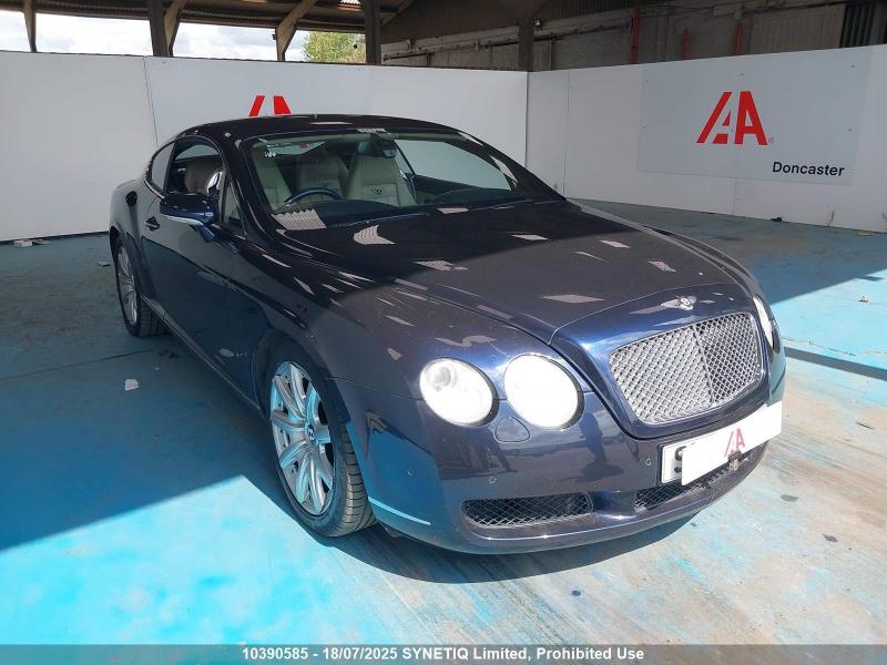 2004 BENTLEY CONTINENTAL GT 5998cc TURBO PETROL AUTOMATIC 6 Speed 2 DOOR COUPE