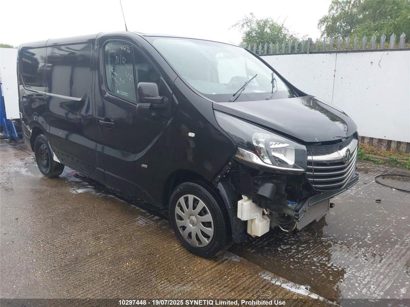 2018 VAUXHALL VIVARO L1H1 2700 SPORTIVE CDTI BITURB 1598cc TURBO DIESEL MANUAL 6 Speed PANEL VAN