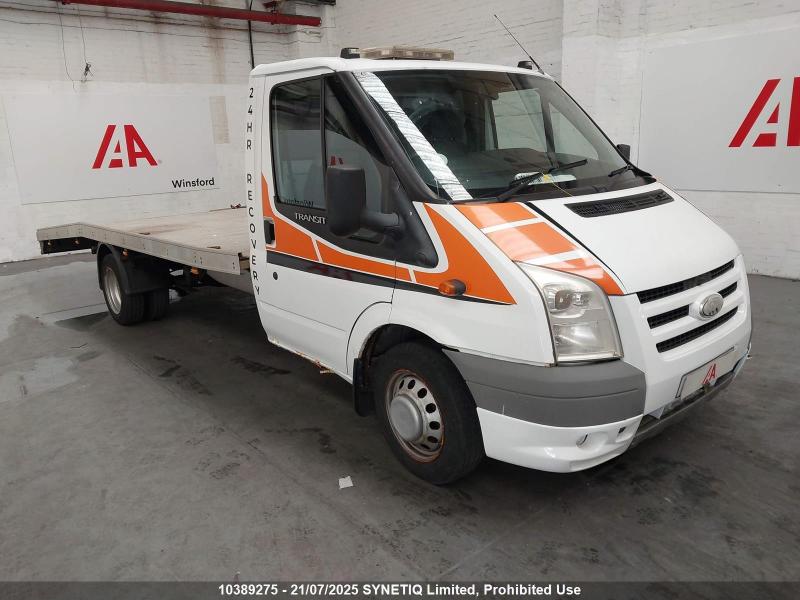 2010 FORD TRANSIT 350 E/F DRW 2402cc TURBO DIESEL MANUAL CHASSIS CAB