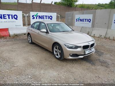 Image of 2014 BMW 3 SERIES 320I SE 1997cc TURBO PETROL MANUAL 4 DOOR SALOON