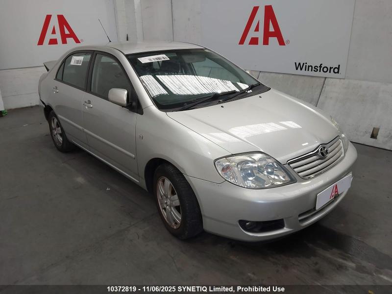 2007 TOYOTA COROLLA T3 VVT-I 1598cc PETROL MANUAL 5 Speed 4 DOOR SALOON