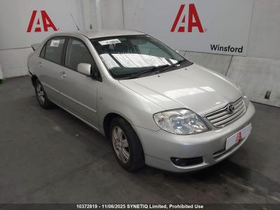 Image of 2007 TOYOTA COROLLA T3 VVT-I 1598cc PETROL MANUAL 5 Speed 4 DOOR SALOON