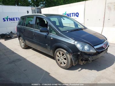 Image of 2013 VAUXHALL ZAFIRA DESIGN 1598cc PETROL MANUAL 5 DOOR MPV