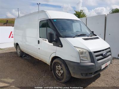 Image of 2011 FORD TRANSIT 350 SHR 2402cc TURBO DIESEL MANUAL PANEL VAN