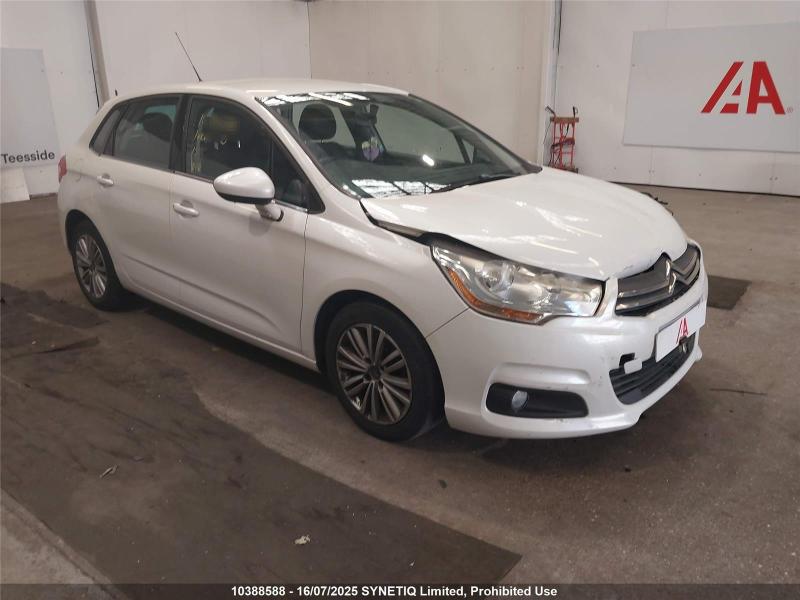 2013 CITROEN C4 VTR PLUS 1598cc PETROL MANUAL 5 Speed 5 DOOR HATCHBACK