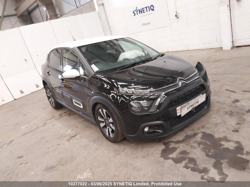 2024 CITROEN C3 PURETECH PLUS S/S 1199cc PETROL MANUAL 5 DOOR HATCHBACK