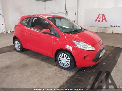 Image of 2014 FORD KA EDGE 1242cc PETROL MANUAL 5 Speed 3 DOOR HATCHBACK