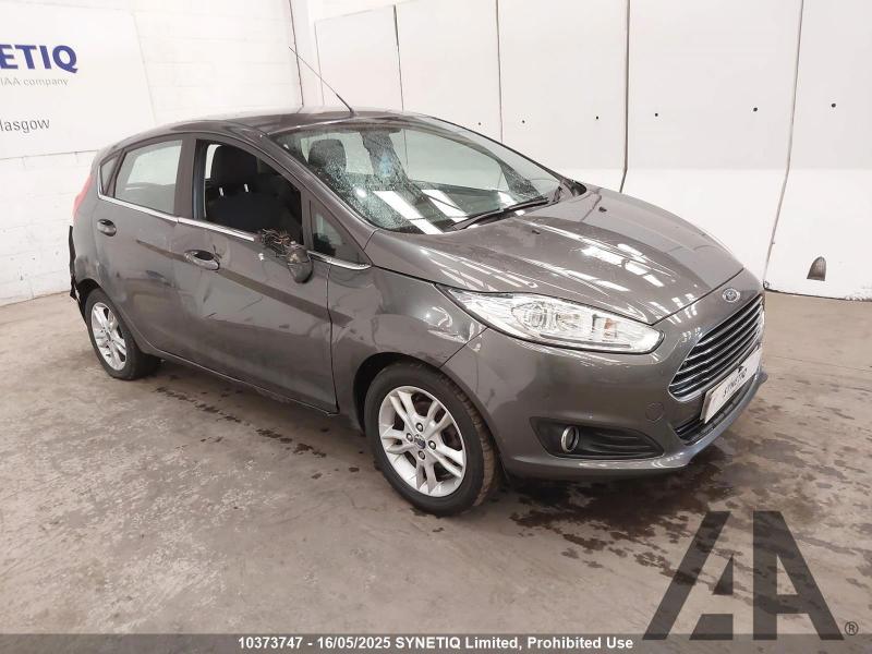 2015 FORD FIESTA ZETEC 1242cc PETROL MANUAL 5 Speed 5 DOOR HATCHBACK