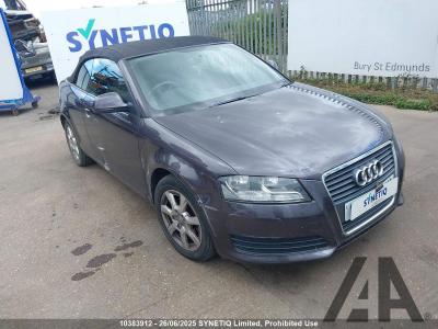Image of 2008 AUDI A3 TDI 1896cc TURBO DIESEL MANUAL 5 Speed 2 DOOR CONVERTIBLE