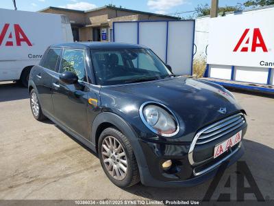 Image of 2015 MINI HATCH ONE 1198cc TURBO PETROL MANUAL 6 Speed 5 DOOR HATCHBACK