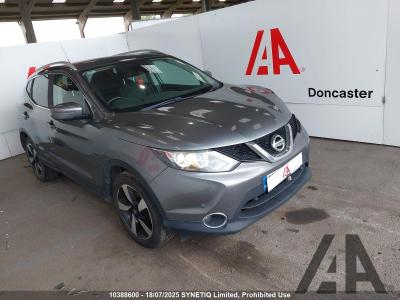 Image of 2015 NISSAN QASHQAI DCI N-TEC PLUS 1461cc TURBO DIESEL MANUAL 6 Speed 5 DOOR HATCHBACK