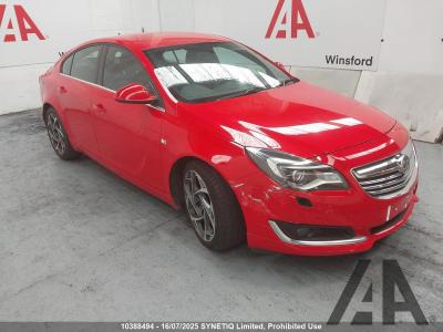 2014 VAUXHALL INSIGNIA LIMITED EDITION CDTI ECOFLEX S