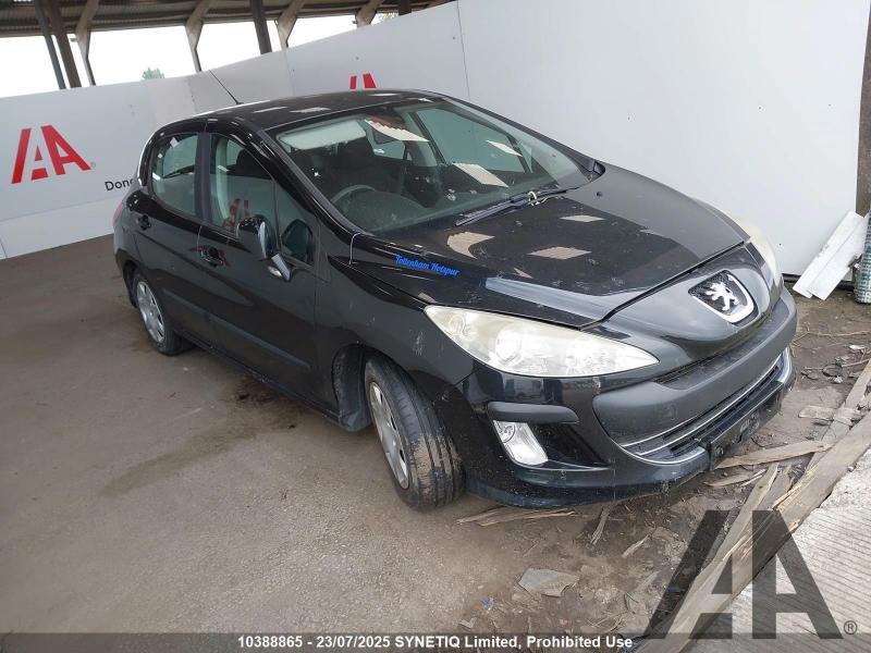 2008 PEUGEOT 308 S HDI 1560cc TURBO DIESEL MANUAL 5 Speed 5 DOOR HATCHBACK