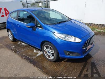Image of 2013 FORD FIESTA ZETEC 998cc TURBO PETROL MANUAL 5 Speed 3 DOOR HATCHBACK