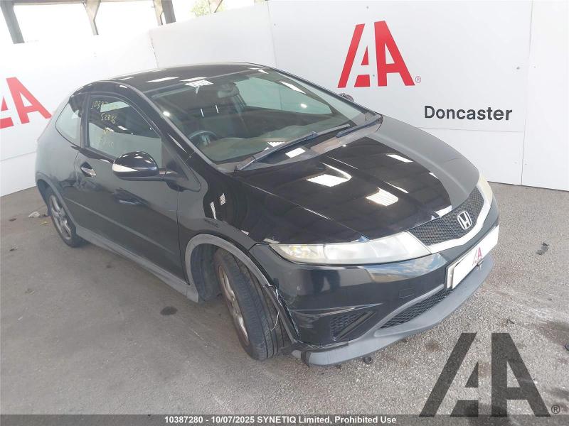 2010 HONDA CIVIC I-VTEC TYPE S 1339cc PETROL MANUAL 6 Speed 3 DOOR HATCHBACK