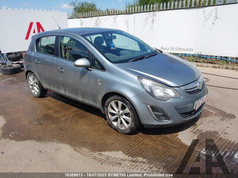 2014 VAUXHALL CORSA EXCITE AC 1229cc PETROL MANUAL 5 DOOR HATCHBACK