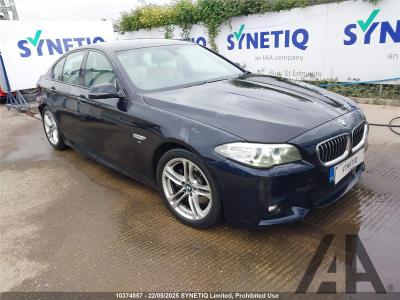 Image of 2015 BMW 5 SERIES 520D M SPORT 1995cc TURBO DIESEL AUTOMATIC 4 DOOR SALOON