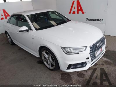 Image of 2018 AUDI A4 TFSI S LINE 1395cc TURBO PETROL MANUAL 6 Speed 4 DOOR SALOON