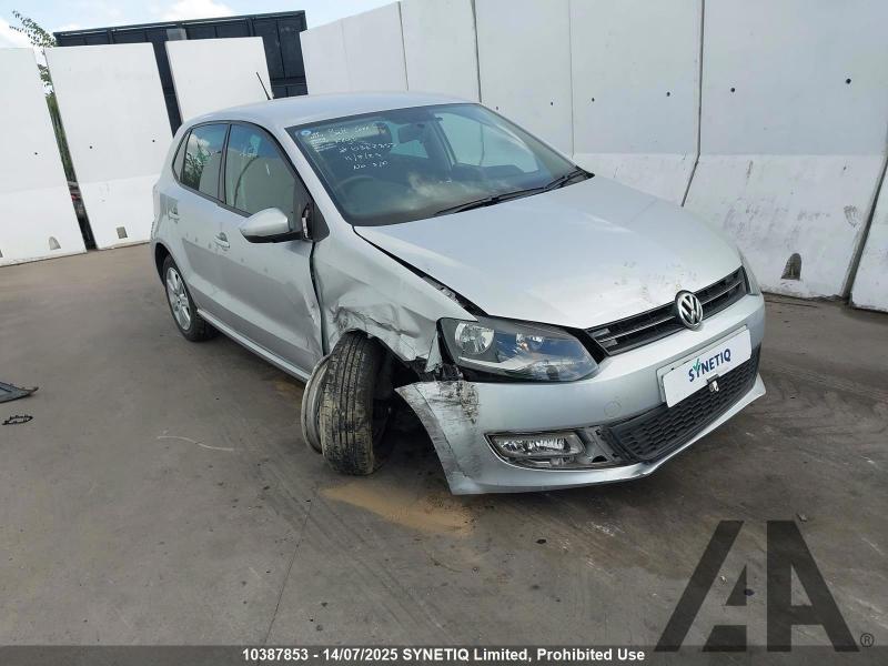 2013 VOLKSWAGEN POLO MATCH 1198cc PETROL MANUAL 5 Speed 5 DOOR HATCHBACK
