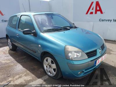 Image of 2004 RENAULT CLIO EXPRESSION 16V 1390cc PETROL AUTOMATIC 3 DOOR HATCHBACK