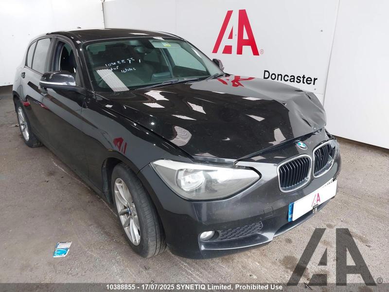 2014 BMW 1 SERIES 116D EFFICIENTDYNAMICS 1598cc TURBO DIESEL MANUAL 5 DOOR HATCHBACK