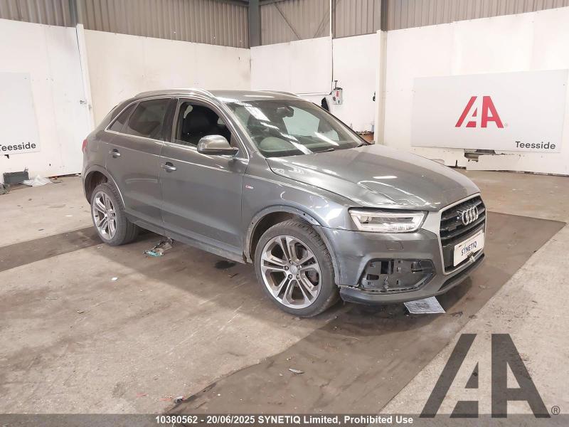 2015 AUDI Q3 TDI QUATTRO S LINE PLUS 1968cc TURBO DIESEL SEMI AUTO 5 DOOR ESTATE