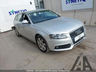 Image of 2009 AUDI A4 AVANT TDI SE DPF 1968cc TURBO DIESEL CVT 8 Speed 5 DOOR ESTATE