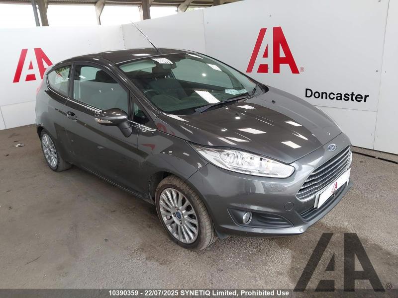 2015 FORD FIESTA ZETEC 1242cc PETROL MANUAL 5 Speed 3 DOOR HATCHBACK