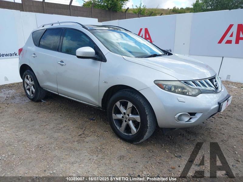 2009 NISSAN MURANO V6 3498cc PETROL CVT 1 Speed 5 DOOR ESTATE