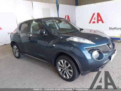 Image of 2013 NISSAN JUKE TEKNA 1598cc PETROL CVT 1 Speed 5 DOOR HATCHBACK