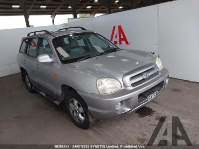 2005 HYUNDAI SANTA FE CDX CRTD