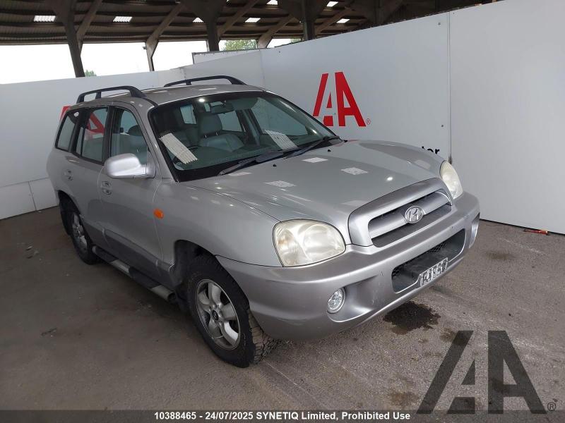 2005 HYUNDAI SANTA FE CDX CRTD 1991cc TURBO DIESEL AUTOMATIC 4 Speed 5 DOOR ESTATE