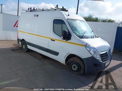 Image of 2018 VAUXHALL MOVANO L2H2 F3500 P/V 2298cc TURBO DIESEL MANUAL 6 Speed PANEL VAN