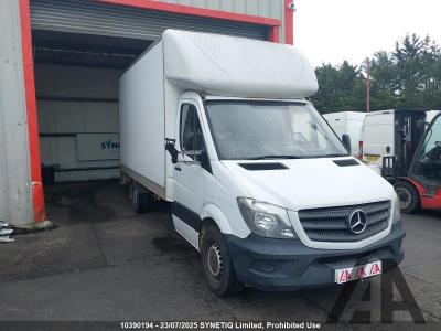Image of 2015 MERCEDES SPRINTER 313 CDI C/C MWB 2143cc TURBO DIESEL MANUAL 6 Speed CHASSIS CAB