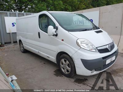 Image of 2014 VAUXHALL VIVARO 2900 CDTI SPORTIVE LWB 1995cc TURBO DIESEL MANUAL 6 Speed PANEL VAN