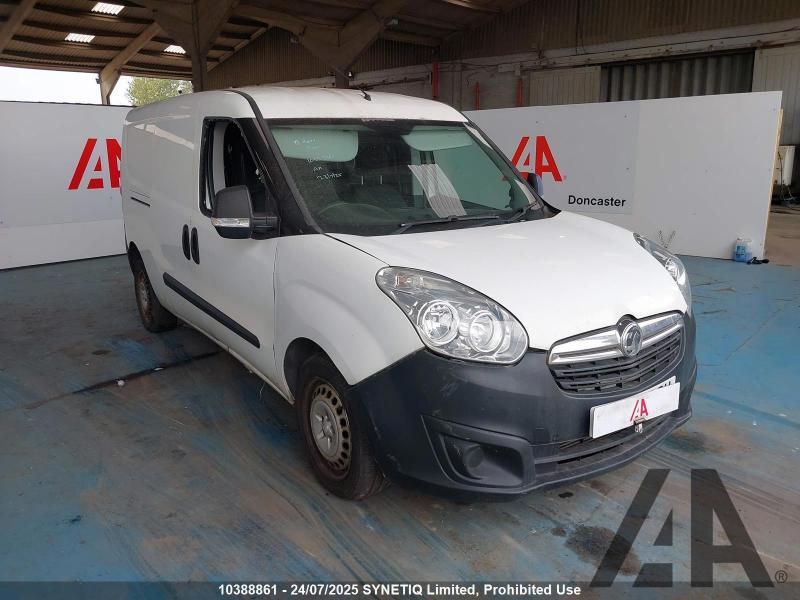 2013 VAUXHALL COMBO 2300 L2H1 CDTI S/S 1598cc TURBO DIESEL MANUAL 6 Speed PANEL VAN
