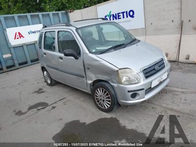Image of 2007 SUZUKI WAGON R GL 1229cc PETROL MANUAL 5 Speed 5 DOOR ESTATE