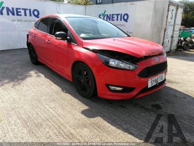 Image of 2016 FORD FOCUS ZETEC S TDCI RED EDITION 1997cc TURBO DIESEL MANUAL 6 Speed 5 DOOR HATCHBACK