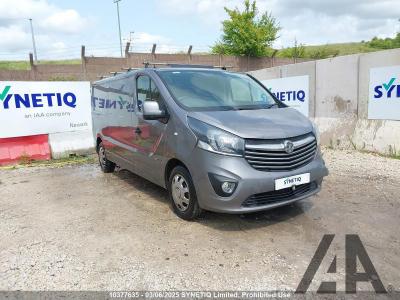 Image of 2017 VAUXHALL VIVARO L2H1 2900 SPORTIVE CDTI 1598cc TURBO DIESEL MANUAL 6 Speed PANEL VAN