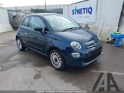 Image of 2016 FIAT 500 TWINAIR LOUNGE 875cc TURBO PETROL MANUAL 3 DOOR HATCHBACK