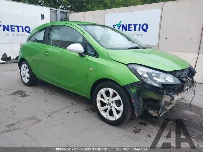Image of 2016 VAUXHALL CORSA STING 1229cc PETROL MANUAL 5 Speed 3 DOOR HATCHBACK