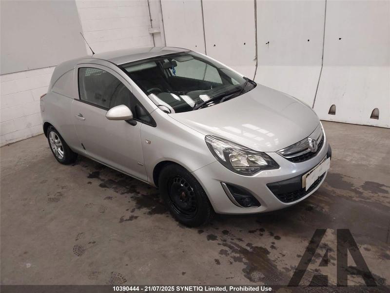 2014 VAUXHALL CORSA SPORTIVE CDTI 1248cc TURBO DIESEL MANUAL CAR DERIVED VAN