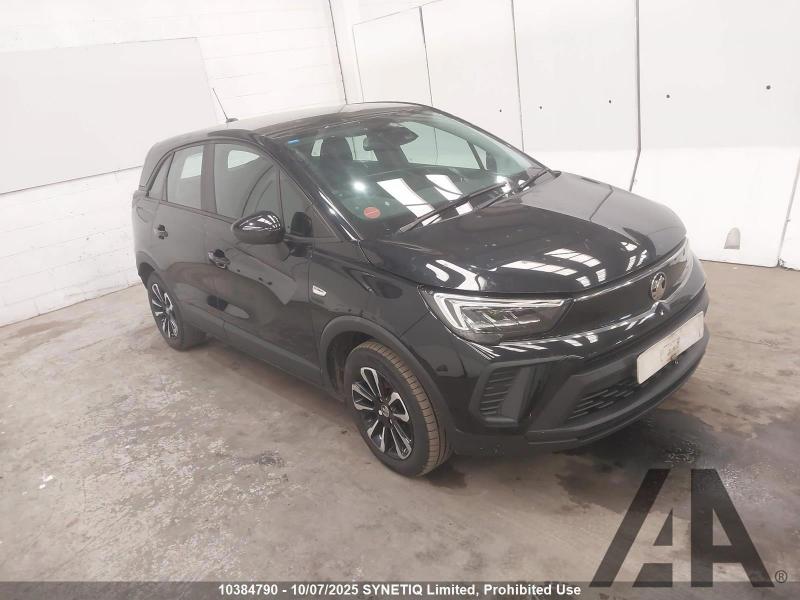 2022 VAUXHALL CROSSLAND DESIGN 1199cc TURBO PETROL MANUAL 5 DOOR HATCHBACK