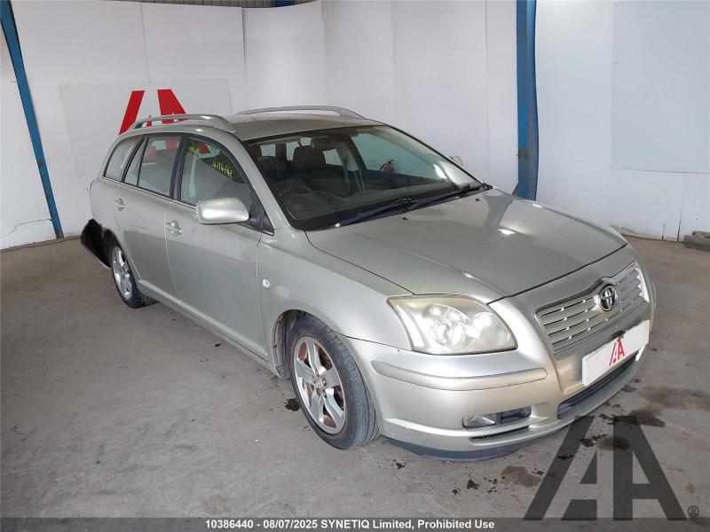 2006 TOYOTA AVENSIS T3-X VVT-I 1794cc PETROL MANUAL 5 Speed 5 DOOR ESTATE