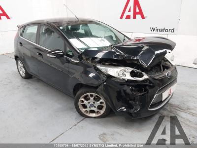 Image of 2012 FORD FIESTA ZETEC 16V 1388cc PETROL MANUAL 5 Speed 5 DOOR HATCHBACK