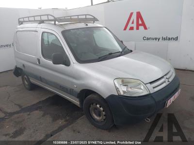Image of 2005 CITROEN BERLINGO LX 600 HDI 1997cc TURBO DIESEL MANUAL 5 Speed CAR DERIVED VAN