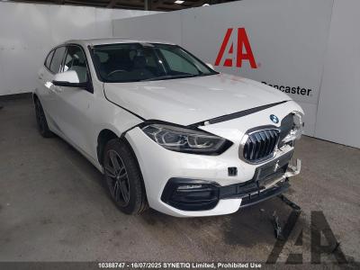 Image of 2019 BMW 1 SERIES 118I SPORT 1499cc TURBO PETROL MANUAL 5 DOOR HATCHBACK