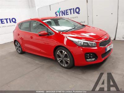 Image of 2018 KIA CEED CRDI GT-LINE ISG 1582cc TURBO DIESEL MANUAL 6 Speed 5 DOOR HATCHBACK