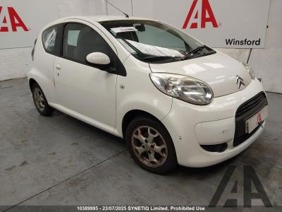 Image of 2011 CITROEN C1 VTR PLUS 998cc PETROL MANUAL 5 Speed 3 DOOR HATCHBACK