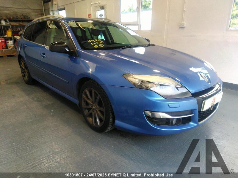 2011 RENAULT LAGUNA GT LINE TOMTOM DCI FAP 1995cc TURBO DIESEL MANUAL 6 Speed 5 DOOR ESTATE